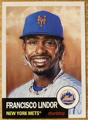 Francisco Lindor #611 Baseball Cards 2023 Topps Living Prices