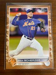 Max Scherzer [Memorial Day Camo] #US1 Baseball Cards 2022 Topps Update Prices