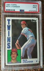 Rick Lysander Baseball Cards 1984 Topps Prices