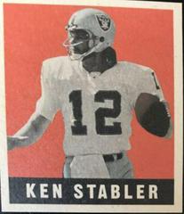Ken Stabler Football Cards 1997 Leaf Reproductions Prices