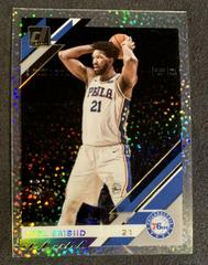 Joel Embiid [Holo Gold] Basketball Cards 2019 Panini Clearly Donruss Prices