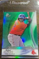 Rafael Devers [Green] Baseball Cards 2016 Bowman Platinum Presence Prices