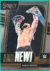 Roman Reigns #6 Wrestling Cards 2023 Panini Select WWE And NEW Prices
