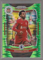 Mohamed Salah [Breakaway Lime Green Prizm] Soccer Cards 2021 Panini Prizm Premier League Prices