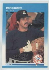 Ron Guidry Baseball Cards 1987 Fleer Glossy Prices