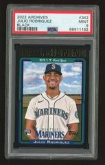 Julio Rodriguez [Black] Baseball Cards 2022 Topps Archives Prices