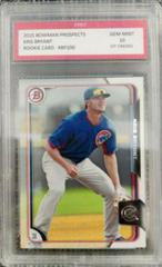Kris Bryant Baseball Cards 2015 Bowman Prospects Prices