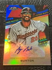 Byron Buxton [Blue] #FA-BB Baseball Cards 2022 Topps Fire Autographs Prices