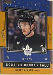 Bobby McMann [Gold] #HR59 Hockey Cards 2023 Upper Deck Honor Roll Prices