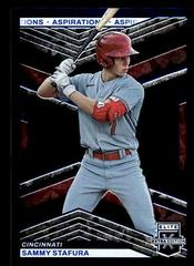 Sammy Stafura [Aspirations Blue] #109 Baseball Cards 2023 Panini Elite Extra Edition Prices