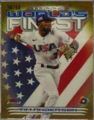Tim Anderson [Gold] #2000-21 Baseball Cards 2023 Topps Finest 2000 World's Prices