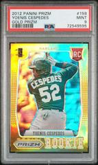 Yoenis Cespedes [Gold Prizm] Baseball Cards 2012 Panini Prizm Prices
