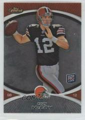 Colt McCoy #77 Football Cards 2010 Topps Finest Prices