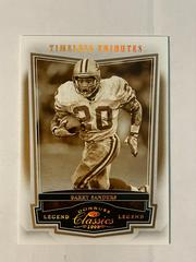 Barry Sanders [Timeless Tributes Bronze] #139 Football Cards 2008 Panini Donruss Classics Prices