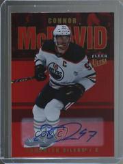 Connor McDavid [Red Foil Autograph] Hockey Cards 2021 Ultra Prices