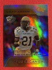 Calvin Johnson [Reflector] #79 Football Cards 2007 Press Pass Prices