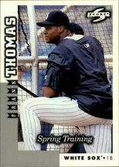 Frank Thomas #254 Baseball Cards 1998 Score Rookie Traded Prices