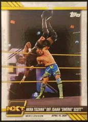 Akira Tozawa def. Isaiah 'Swerve' Scott #12 Wrestling Cards 2021 Topps WWE NXT Prices