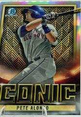 Pete Alonso #BI-7 Baseball Cards 2023 Bowman Chrome Iconic Prices