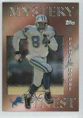 Herman Moore [Bronze Refractor] #M12 Football Cards 1997 Topps Mystery Finest Prices