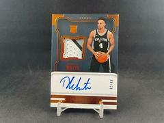 Derrick White [Jersey Autograph] Basketball Cards 2017 Panini Dominion Prices