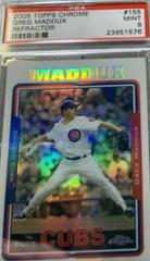 Greg Maddux [Refractor] #155 Baseball Cards 2005 Topps Chrome Prices