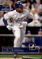 Brian Jordan #185 Baseball Cards 2003 Upper Deck First Pitch Prices