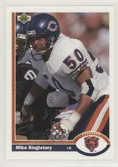 Mike Singletary Football Cards 1991 Upper Deck Prices