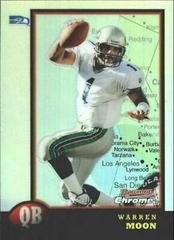 Warren Moon [Interstate Refractors] #116 Football Cards 1998 Bowman Chrome Prices