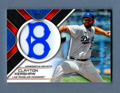 Clayton Kershaw Baseball Cards 2023 Topps Patchwork of the Past Commemorative Patch Prices
