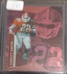 Emmitt Smith [Pink] #13 Football Cards 2023 Panini Chronicles Draft Picks Illusions Prices
