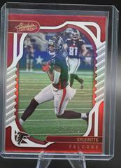 Kyle Pitts [Spectrum Red] #2 Football Cards 2022 Panini Absolute Prices