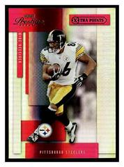 Hines Ward [Xtra Points Red] Football Cards 2004 Playoff Prestige Prices