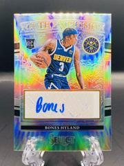 Bones Hyland Basketball Cards 2021 Panini Select Youth Explosion Signatures Prices