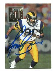 Isaac Bruce #145 Football Cards 1996 Playoff Prime Prices