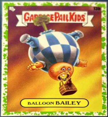 Balloon BAILEY [Green] #13b Cover Art