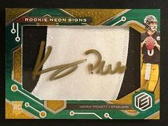Kenny Pickett [Patch Prime] #RNS-KP Football Cards 2022 Panini Elements Rookie Neon Signs Autographs Prices
