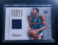 Anthony Davis Basketball Cards 2013 Panini Prestige Bonus Shots Materials Prices
