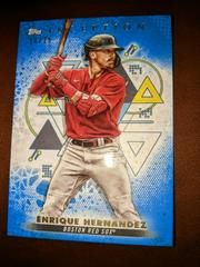 Enrique Hernandez [Blue] #24 Baseball Cards 2022 Topps Inception Prices