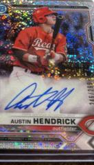 Austin Hendrick [Speckle Refractor] Baseball Cards 2021 Bowman Chrome Prospect Autographs Prices