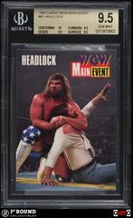 Headlock Wrestling Cards 1995 Cardz WCW Main Event Prices