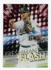 Sheldon Neuse [Red Refractor] #FF-7 Baseball Cards 2020 Topps Chrome Freshman Flash Prices