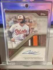 Adley Rutschman Baseball Cards 2024 Topps Reverence Autograph Patch Prices