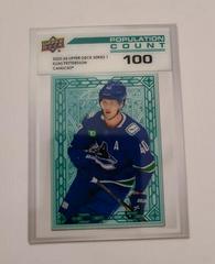 Elias Pettersson [100] #PC-17 Hockey Cards 2023 Upper Deck Population Count Prices