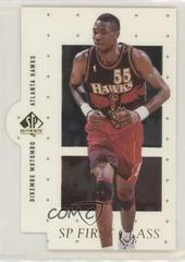 Dikembe Mutombo Basketball Cards 1998 SP Authentic First Class Prices