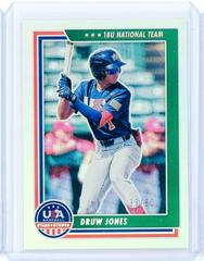 Druw Jones [Hobby Longevity Holo Silver] Baseball Cards 2022 Panini Stars & Stripes USA Prices