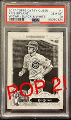 Kris Bryant [w/ Cap Black & White] #1 Baseball Cards 2017 Topps Gypsy Queen Prices