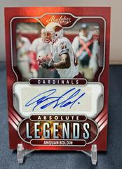 Anquan Boldin [Red] #AL-AB Football Cards 2022 Panini Absolute Legends Signatures Prices