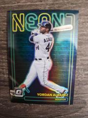 Yordan Alvarez Baseball Cards 2022 Panini Donruss Optic Neon Prices