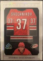 Andrei Svechnikov Hockey Cards 2021 SP Game Used Frameworks Prices